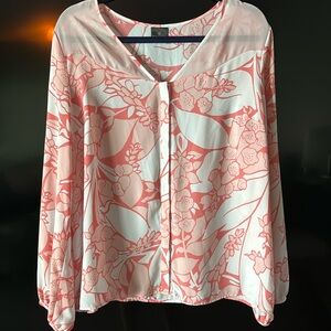 Worthington flowy blouse